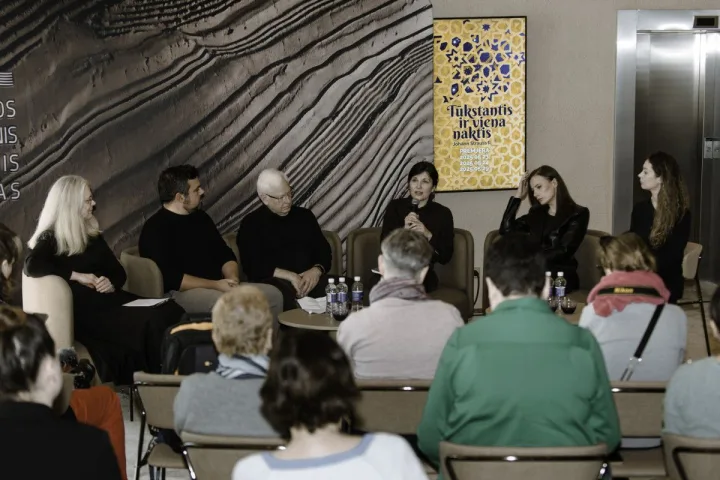 Operetės „Tūkstantis ir viena naktis“ pristatymo spaudos konferencija. Prokadras.lt nuotraukos