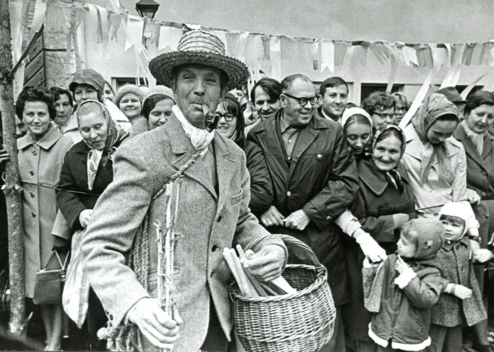 Parodos KRETINGOS MEDINUKAI eksponatų kūrėjas Bronius Žymantas