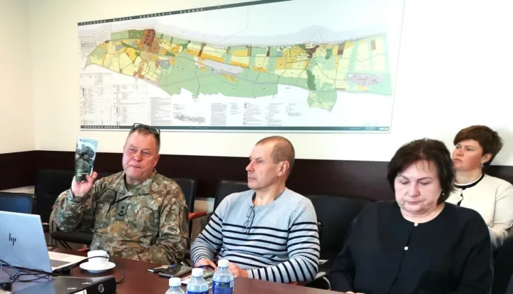 Darbą pradėjo Palangos karo komendantūros komendantas plk. ltn. Petras Milašius
