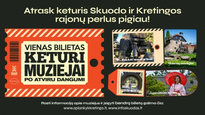 Kretingos ir Skuodo rajonai pristato unikalų turizmo produktą