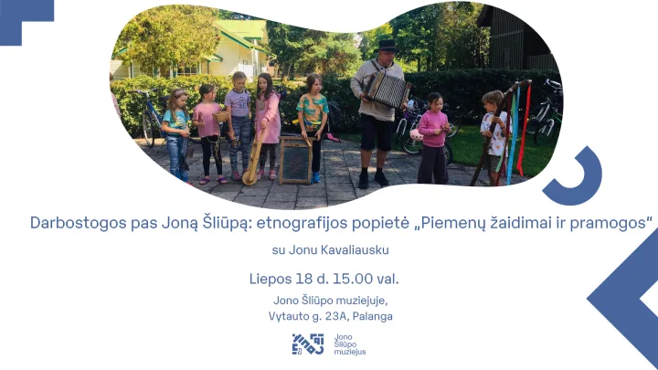 Jono Šliūpo muziejus kviečia į kūrybines komiksų dirbtuves ir etnografijos žaidimų popietę – nuotrauka 1