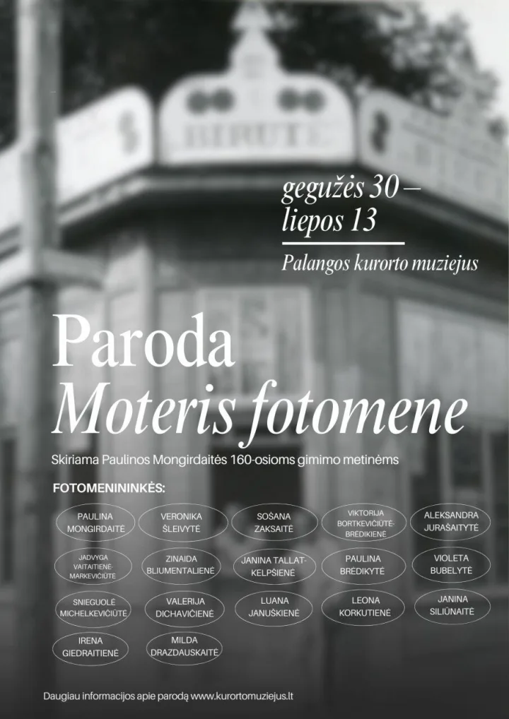 Kviečiame į parodą „Moteris fotomene“