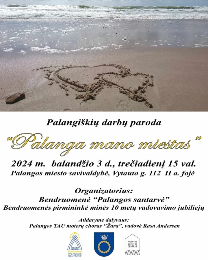 Palangiškių darbų paroda "Palanga - mano miestas"
