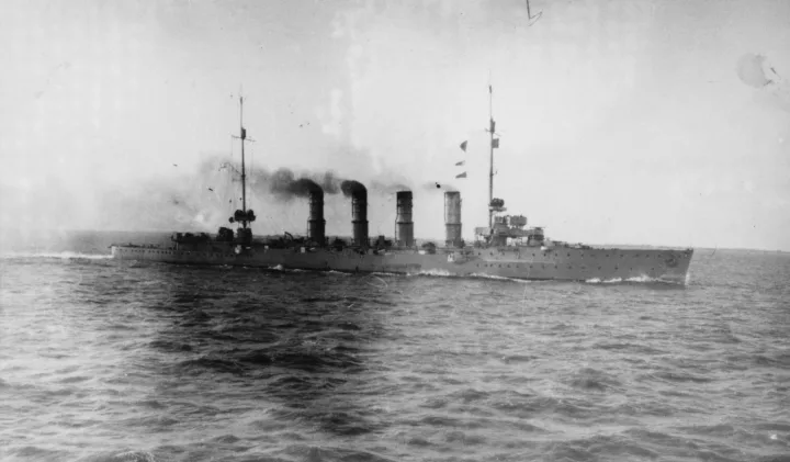 Kreiseris „Stralsund“ apie 1915-1916 m.