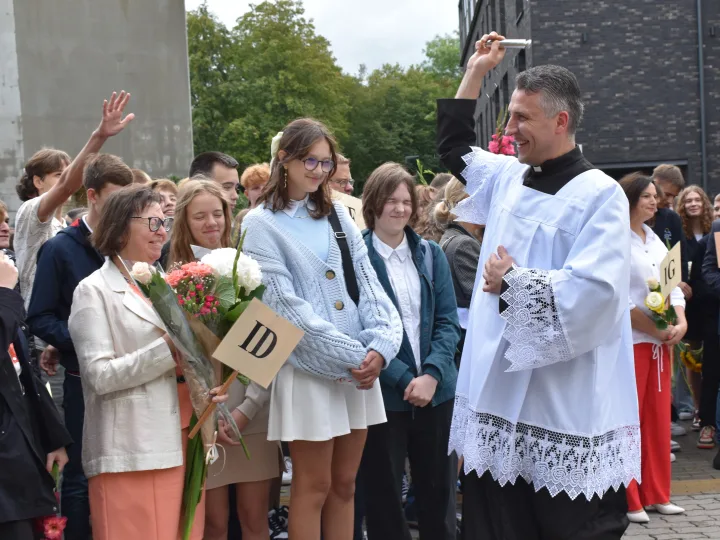Pašventinimas. G. Žindulienės nuotr.