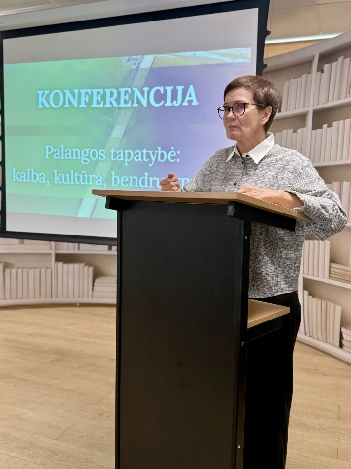 Palangoje – konferencija apie kalbos, kultūros ir bendruomenės ryšį – nuotrauka 1