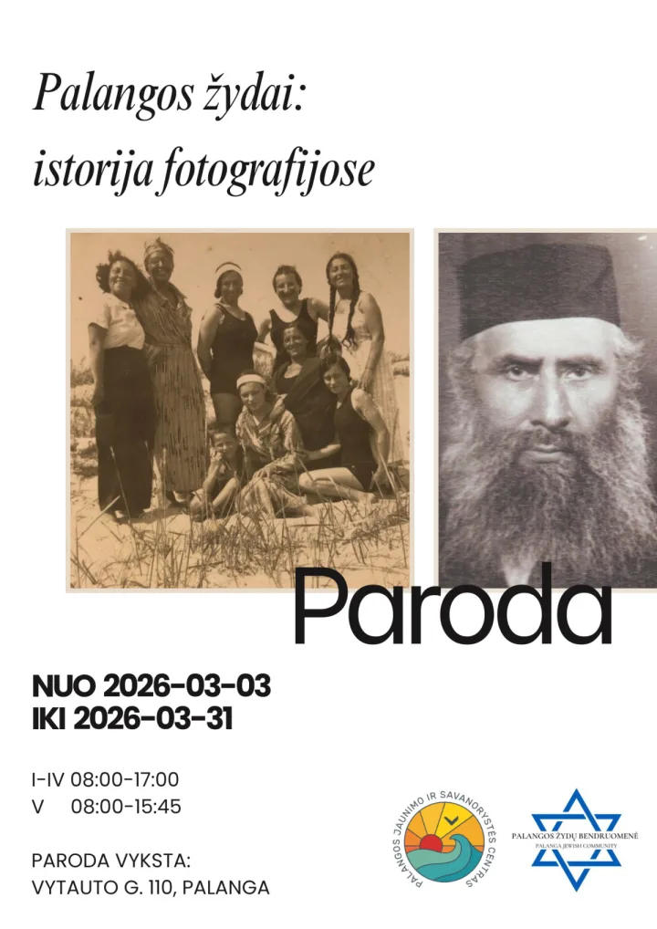 Paroda „Palangos žydai: istorija fotografijose“