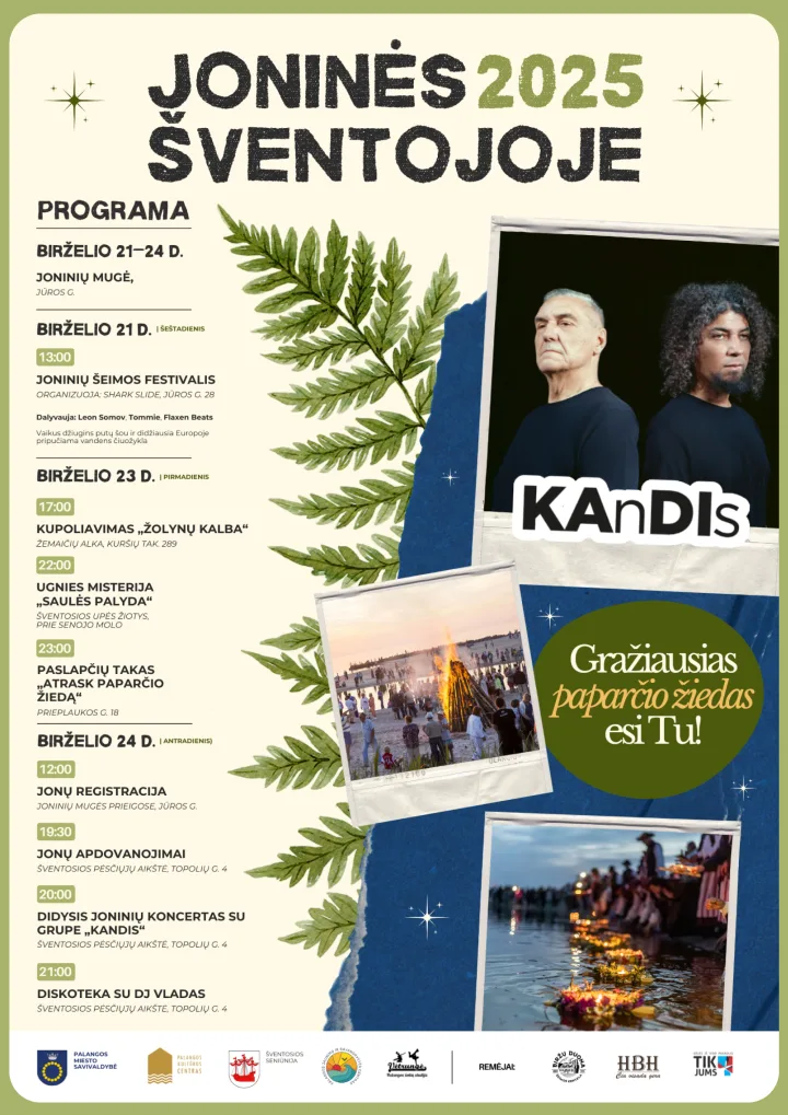 Kupoliavimo paslaptys ir išskirtinis Joninių laužas Šventojoje. Programa – nuotrauka 1