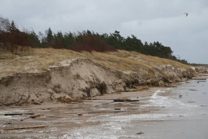 „Feliksas“ pridarė rimtų nuostolių Palangos paplūdimiams – nuotrauka 2