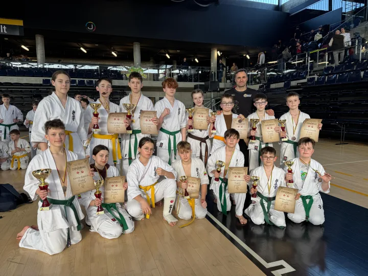 Palangos karate kyokushin mokyklos „Shodan“ 2025-ieji: pergalės Lietuvoje ir užsienyje – nuotrauka 1