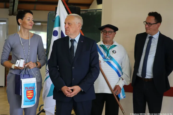Palangos delegacija su Saint Gilles Croix de Vie (Prancūzija) atstovais aptarė bendradarbiavimo galimybes, o jų apsčiai – nuotrauka 1