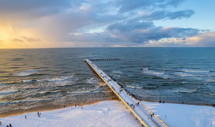 Pajūris žiemą. FOTO: SHUTTERSTOCK