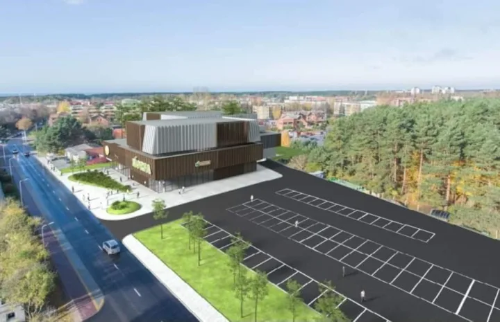 Prasideda naujo prekybos centro „Norfa“ su uždarais teniso kortais statyba – nuotrauka 1