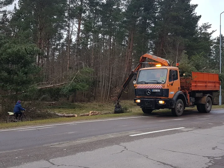 Siautusi audra talžė Palangą, didelių nuotolių išvengta – nuotrauka 3