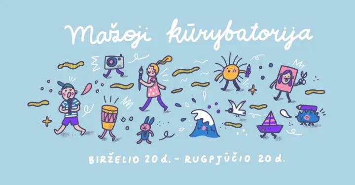 Jono Šliūpo muziejus šeimas kviečia į vasaros kūrybinių dirbtuvių ciklą „Mažoji kūrybatorija“