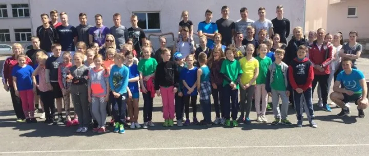 Rio de Žaneiro Olimpiadą gimnazistai pasitinka „šėldami“