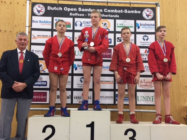 Palangos sambo sportininkai vyko į Olandiją