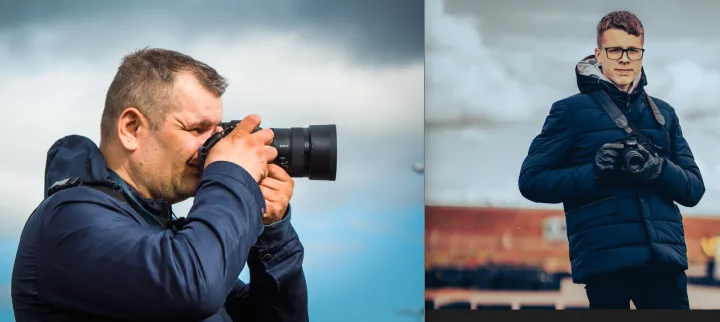 Vienas kitą įamžino ir varžybų fotografai gimnazistas K. Karačionka ir vieno lenktynininko tėvelis Raimundas Žilius.