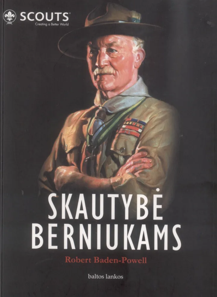 R. Baden-Powell knygos viršelis. 2010 m.