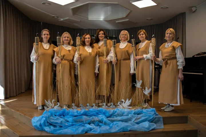 Palangos kurorto muziejuje vyko VI regioninis festivalis ,,Dainuojantys mokytojai" – nuotrauka 1