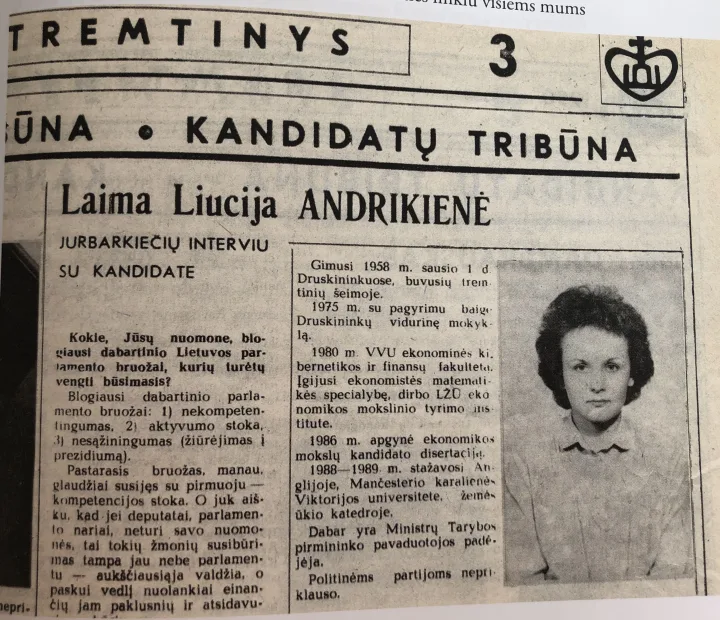 Laima Liucija Andrikienė: „Nemažesniu iššūkiu tampa siekis išlikti savimi, išlikti lietuviais ir išsaugoti Lietuvą“ – nuotrauka 1