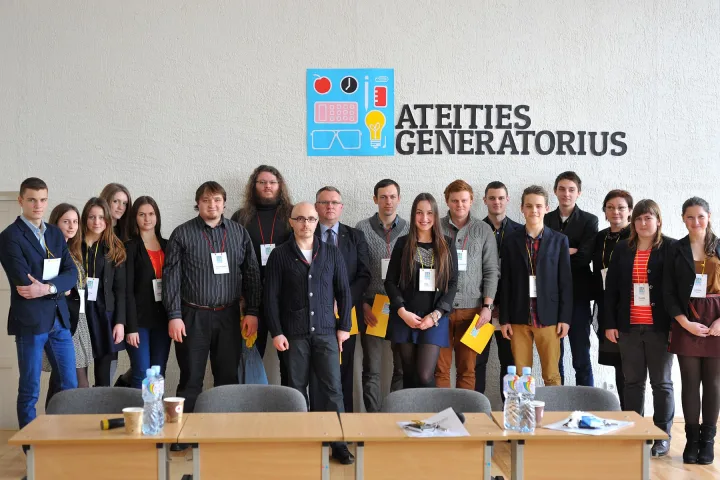 Trečiadienį Palangos senojoje gimnazijoje įvyko neeilinis švietimo renginys „Ateities Generatorius“.