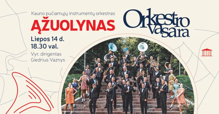 „Orkestro vasaros“ koncerte Palangoje – Kauno „Ąžuolynas“ – nuotrauka 1