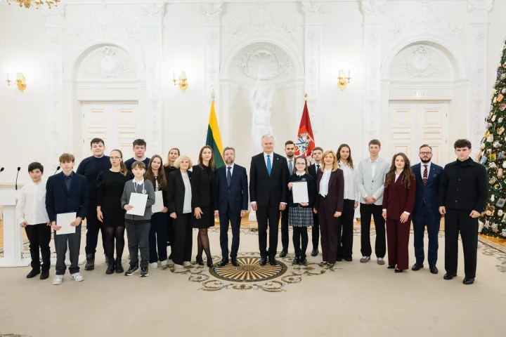 LR Prezidentūroje iškilmingoje ceremonijoje ir vėl skambėjo Palangos vardas! – nuotrauka 1
