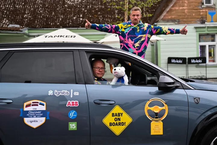 Elektromobilių varžybos „Ignitis ON: atrask Baltijos pajūrį!“ finišavo Pernu – pergales klasėse šventė „Porsche“, „Lynk & Co“,  „BMW“, „Audi“ ir „Tesla“ ekipažai – nuotrauka 5