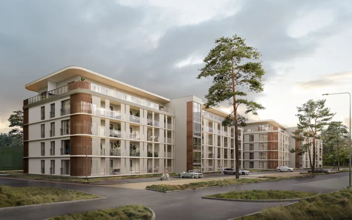 „Eriadas“ vysto projektą Palangoje: kurorte atsiras 174 nauji apartamentai – nuotrauka 1