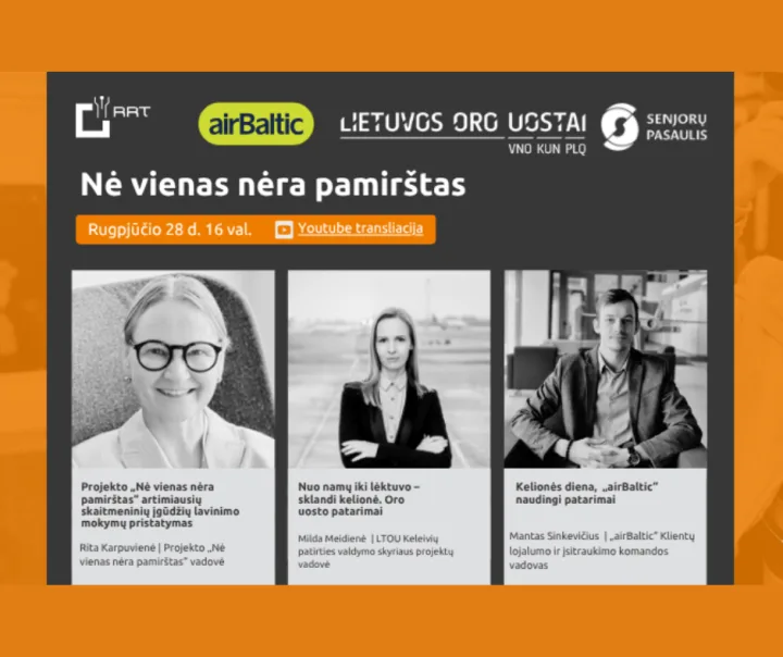 Ir vėl projekto „Nė vienas nėra pamirštas“ nuotolinė paskaita!