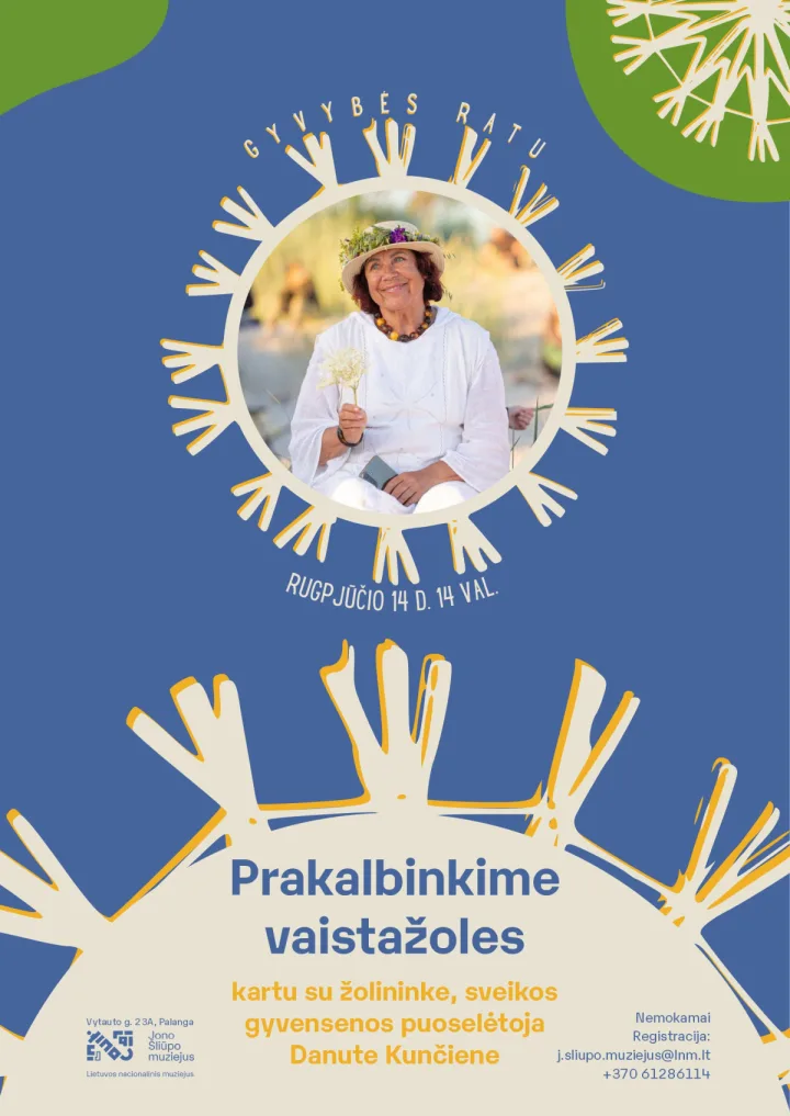 Prakalbinkime vaistažoles kartu su Danute Kunčiene