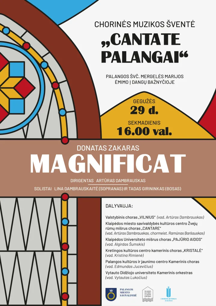 Trečioji chorinės muzikos šventė „Cantate Palangai“ sugrįžta – nuotrauka 1