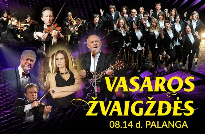 Šventinis koncertas VASAROS ŽVAIGŽDĖS
