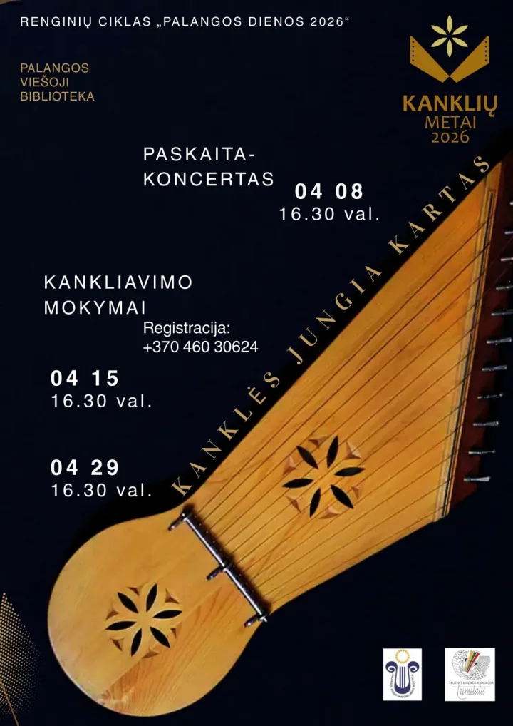 Bibliotekoje: paskaita-koncertas ir kankliavimo mokymai