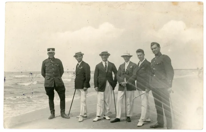 Stasys Sodeika Palangoje. 1925. LTMKM archyvo nuotr.