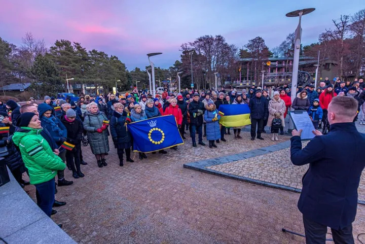 Palanga palaiko savo miesto partnerį Ukrainoje Bučą ir visus Ukrainos žmones jų kovoje (FOTO GALERIJA) – nuotrauka 3
