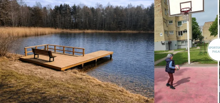 Gyventojų balsai nulėmė – bus tvarkomas Būtingės sodų tvenkinys ir atnaujinta krepšinio aikštelė