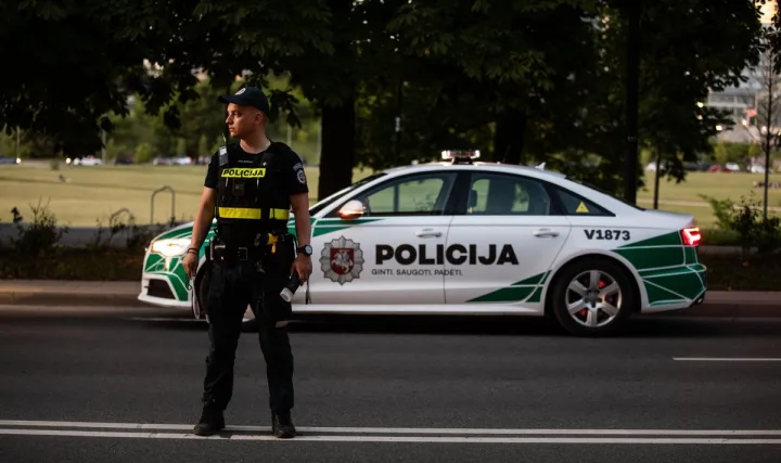 Kelių policija. FOTO: ERIKAS SKARDŽIUS | DELFI