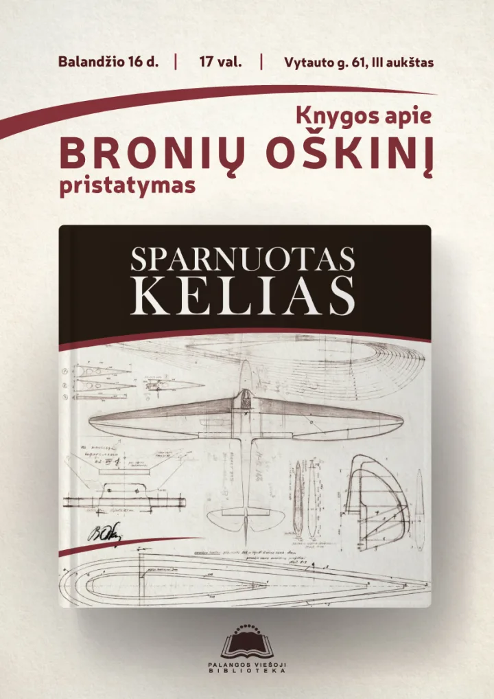 Knygos „Sparnuotas kelias“ pristatymas Palangoje