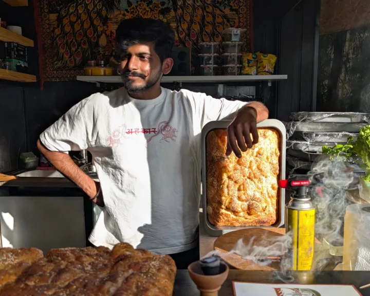 Sanket Gaba ir jo focaccia duona