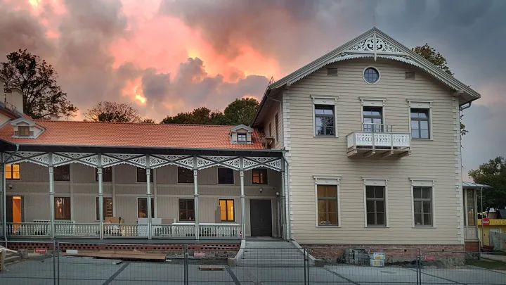 Medinė Palangos Kurhauzo dalis prikelta naujam gyvenimui (FOTOGALERIJA) – nuotrauka 15