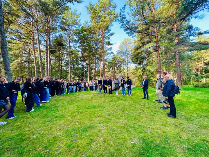 Palangoje paminėta Lietuvos žydų genocido atminimo diena – nuotrauka 1