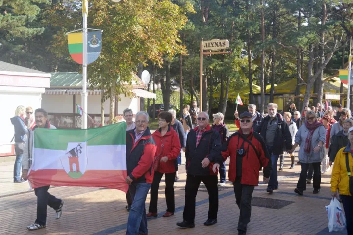 Iš Bergeno miesto Riugeno saloje (Vokietija) atvyko net 29 Palangos bičiulių delegacija.
