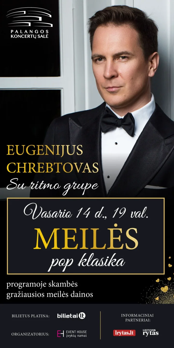 Atlikėjas Eugenijus Chrebtovas - Milane tarp išrinktųjų