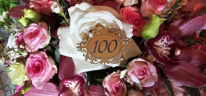 Meras Šarūnas Vaitkus pasveikino palangiškę Elzbietą su 100 metų jubiliejumi – nuotrauka 1