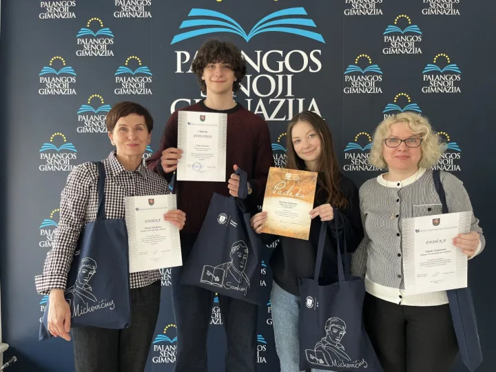 Aušra Šeštokienė, Erikas Suchanovas, Faustina Eglynaitė, Nijolė Šakinienė. Gintarės Žindulienės nuotr.