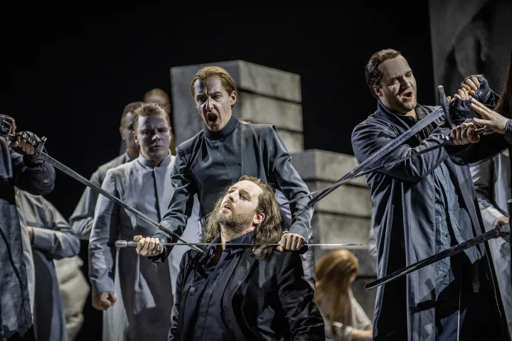 Richard Wagner operoje „Tannhäuser“  Klagenfurto teatre (Austrija) Evert Sooster atliko Biterolfo partiją. Asmeninio albumo nuotr.