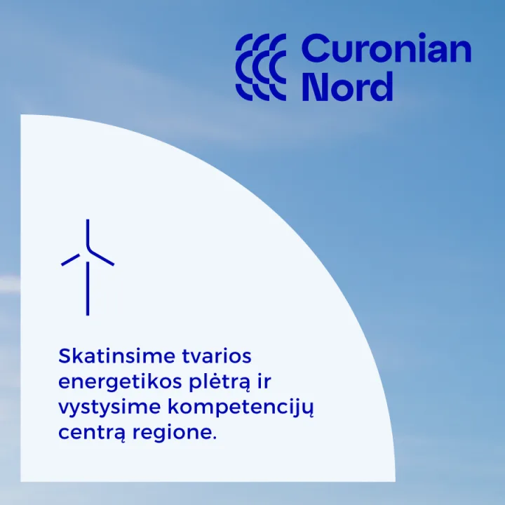 Pirmasis jūrinio vėjo elektrinių parkas Baltijos šalyse vadinsis „Curonian Nord“ – nuotrauka 3