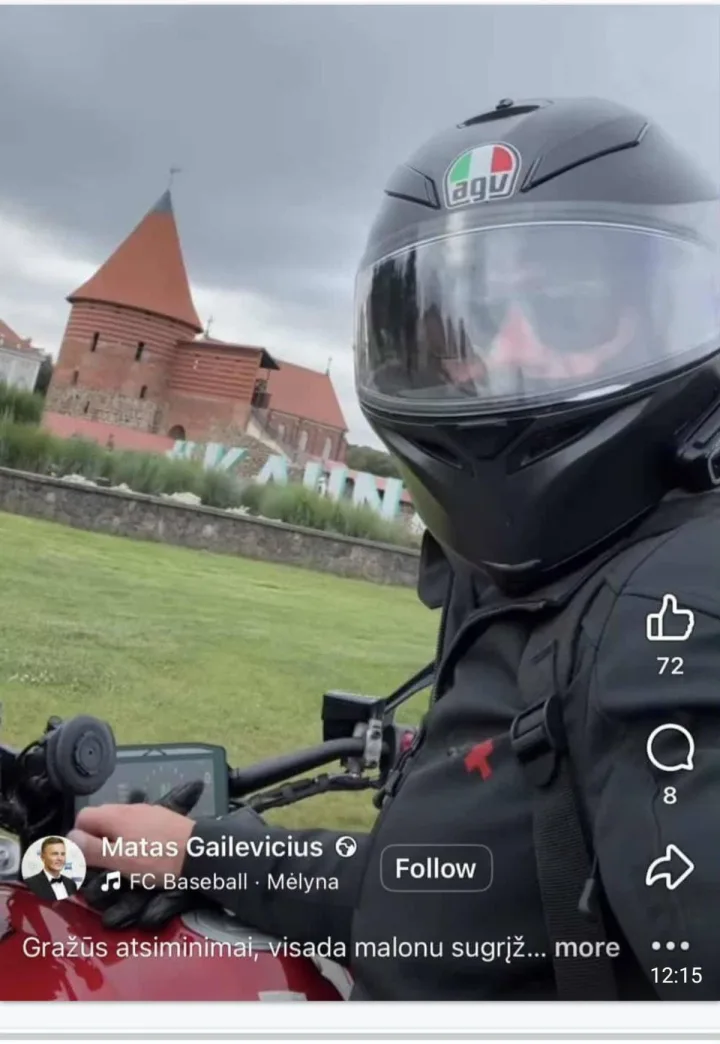 Matas Gailevičius. Nuotrauka iš M. Gailevičiaus asmeninės paskyros "Facebook"